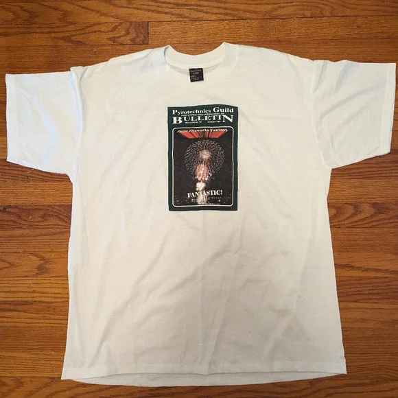 Vintage 1993 pyrotechnics tee shirt - Picture 1 of 5